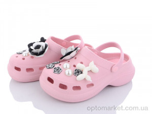 Купить Крокси дитячі O356 рожеві КалориЯ рожевий