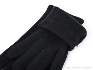 Рукавички дитячі P-BDR-NK black N.ke чорний  оптом от Optomarket