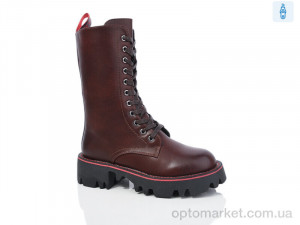 Купить Черевики жіночі P1036-3 Purlina коричневий