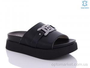 Купить Шльопанці жіночі P1492-1 Purlina чорний