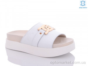 Купить Шльопанці жіночі P1492-2 Purlina білий