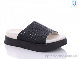 Купить Шльопанці жіночі P1493-1 Purlina чорний