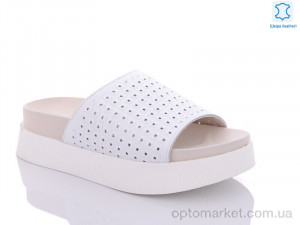 Купить Шльопанці жіночі P1493-2 Purlina білий