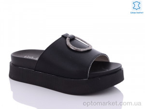 Купить Шльопанці жіночі P1494-1 Purlina чорний