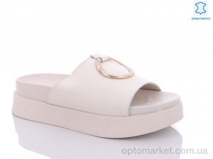 Купить Шльопанці жіночі P1494-3 Purlina бежевий