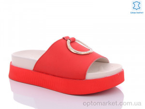 Купить Шльопанці жіночі P1494-7 Purlina червоний