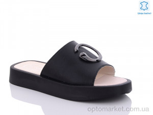 Купить Шльопанці жіночі P1550-1 Purlina чорний