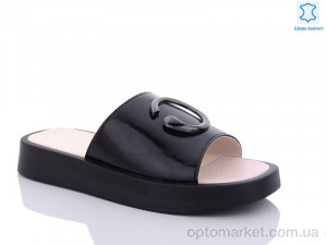 Купить Шльопанці жіночі P1550-5 Purlina чорний