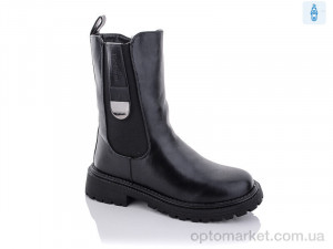 Купить Чоботи жіночі P2177-1 Purlina чорний