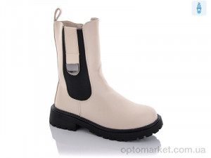 Купить Чоботи жіночі P2177-2 Purlina бежевий