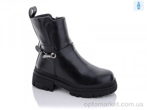 Купить Чоботи жіночі P2200-1 Purlina чорний