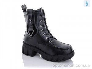 Купить Чоботи жіночі P2255-1 Purlina чорний