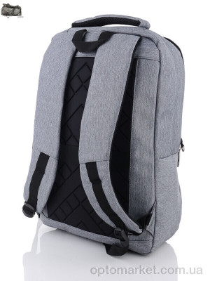 Рюкзак унісекс P983 grey Ponasoo сірий  оптом от Optomarket