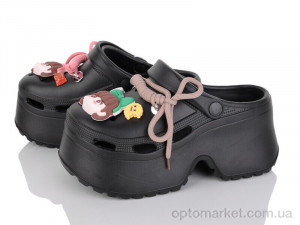 Купить Крокси жіночі PA112-1 Horoso чорний