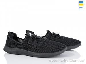 Кросівки чоловічі Paolla 189-3101 чорна сітка Paolla чорний  оптом от Optomarket