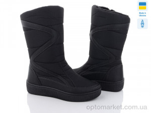 Купить Дутики жіночі Paolla 220 чорний Paolla чорний