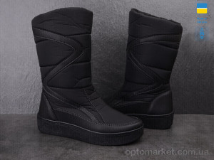 Дутики жіночі Paolla 220 чорний Paolla чорний  оптом от Optomarket