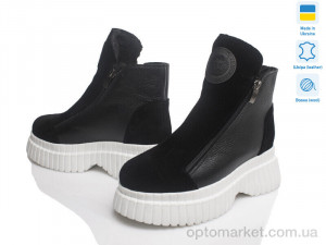 Купить Черевики жіночі Paradize 5027-202 чорний зима Paradize чорний