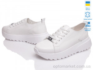 Купить Кросівки жіночі Paradize MR-3021-108 белая кожа Paradize білий