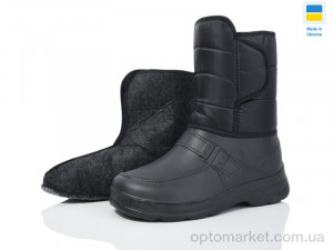 Купить Чоботи з піни чоловічі Паяс См липучка2 чорний Payas чорний