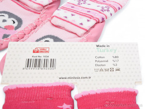 Пінетки дитячі Пінетки дівчинка mix (21-25) Minissa мікс  оптом от Optomarket