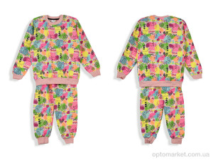 Пижама дитячі Піжама байка powder OL рожевий  оптом от Optomarket