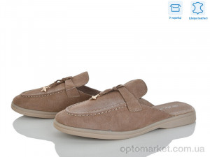 Купить Сабо жіночі PL34-4 Lemon коричневий