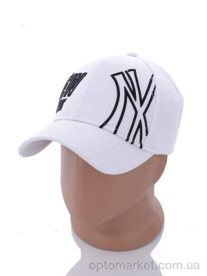 Кепка чоловічі PM013-4 white N.w Yorker білий  оптом от Optomarket