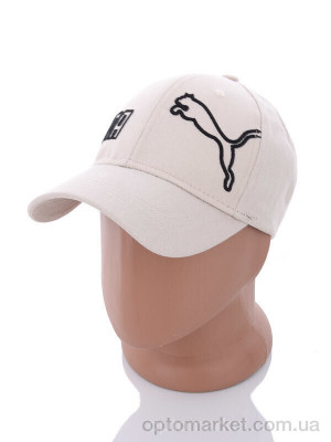 Кепка чоловічі PM019-2 beige P.ma бежевий  оптом от Optomarket