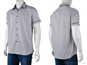 Сорочка чоловічі PO148 (12178) black Bendu чорний  оптом от Optomarket