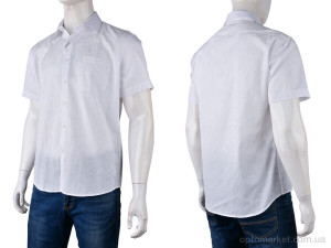 Сорочка чоловічі PO539 (12178) white Bendu білий  оптом от Optomarket