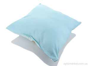 Подушка унісекс Подушка атлас 07942-1 зелений (45x45) Obuvok зелений  оптом от Optomarket