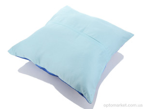 Подушка унісекс Подушка атлас 07942-5 блакитний (45x45) Obuvok блакитний  оптом от Optomarket