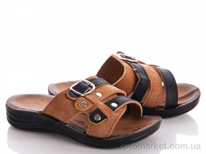 Купить Шльопанці дитячі Polomax-mini RLX коричневий