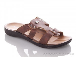 Купить Шльопанці дитячі PPolomax-vogi-brown Demur коричневий