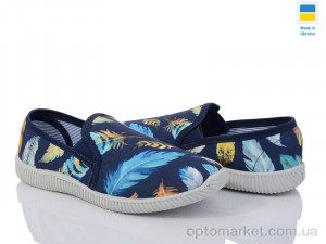 Купить Сліпони жіночі Prime 22-20-142 перо Prime синій