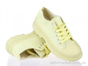 Купить Кеди жіночі Prime 2833 YELLOW-1 Prime жовтий