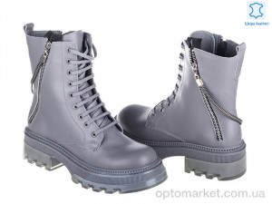 Купить Черевики жіночі Prime 5004-217 SICAK ASTAR ОСІНЬ Prime сірий