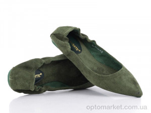 Купить Балетки жіночі Prime 6Y7189-36 GREEN ZAMSHA Prime зелений