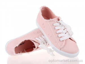 Купить Кеди жіночі Prime YD073 PINK TEKSTIL Prime рожевий