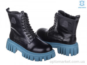 Купить Черевики жіночі Prime YP-168-8 BLACK KOGA-1 Prime чорний