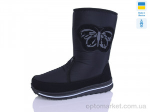 Купить Дутики жіночі Прогрес Ж 3133 чорний Progress чорний