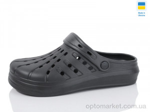 Купить Крокси жіночі Прогрес Ж151 чорний Progress чорний