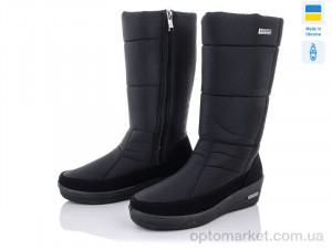 Купить Дутики жіночі Progress 2002 Progress чорний