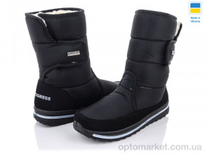 Купить Дутики жіночі Progress 3102 Progress чорний