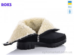 Дутики жіночі Progress 3403 Progress чорний  оптом от Optomarket