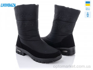 Купить Дутики жіночі Progress 3409 Progress чорний