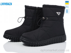 Купить Дутики жіночі Progress 4411 чорний Progress чорний