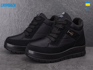 Черевики жіночі Progress 4505 Progress чорний  оптом от Optomarket