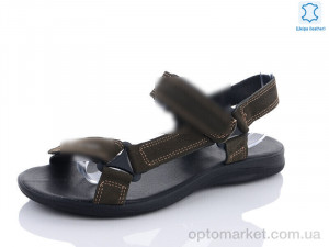 Купить Сандалі чоловічі Q01 хакі T.mmy hilfiger зелений